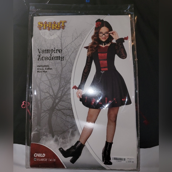 Child Vampire Academy Costume - Picture 3 of 4